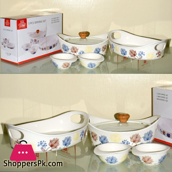 Imperial Serving Set - 5 Pcs - Ceramic