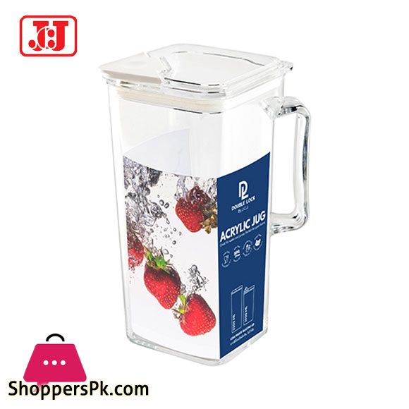JCJ Acrylic Water Pitcher Water Jug - 1900ml Thailand Made 1307