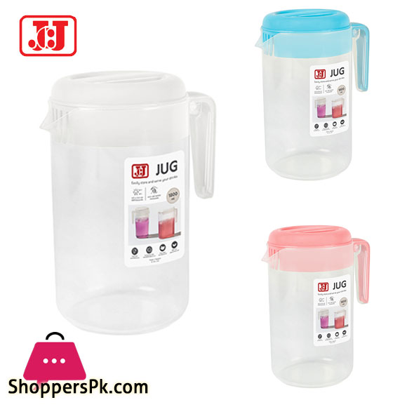 JCJ Plastic Water Pitcher Water Jug - 1800ML Thailand Made 1228