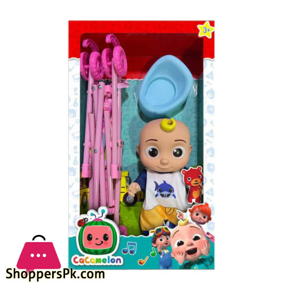 New 25cm Cocomelon Doll Sing Music Box with Music theme song JoJo Doll Childrens Toys Child Companion TOY