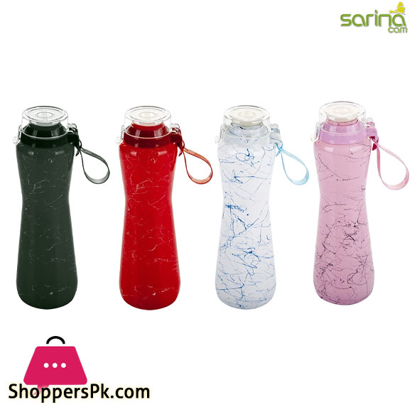 Sarina Glassware Marble Texture Bottle 750ML - S1025 Turkey Made
