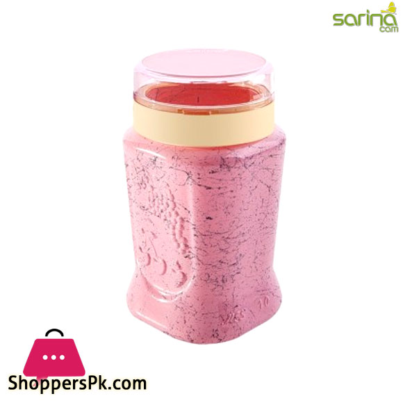 Sarina Glassware Marble Texture Organic Spice Jar 850ML- S1031 Turkey Made
