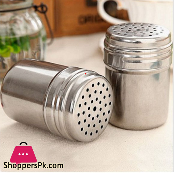 Stainless Steel Bottle Place Salt Pepper Seasoning 1-Pair