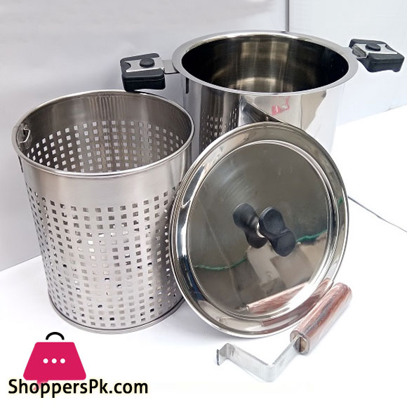 ALPHA Stainless Steel Deep Fryer Double Bottam