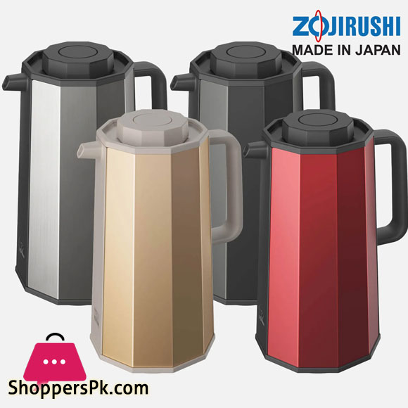 Zojirushi Thermos Glass Lined Vacuum Carafe Flask Gold 1.0 Liter - AH-EAE 10