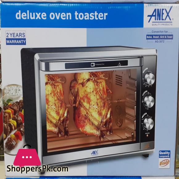 AG-3072 - Deluxe Oven Toaster - Convenction Fan