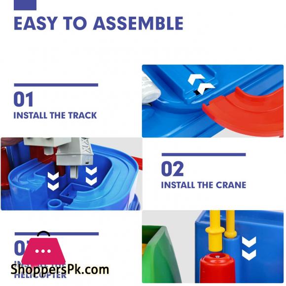 Adventure Car Toy Educational Race Track Toy Parking Garage Set Kids Toys for 3 Year Old Boys Girls