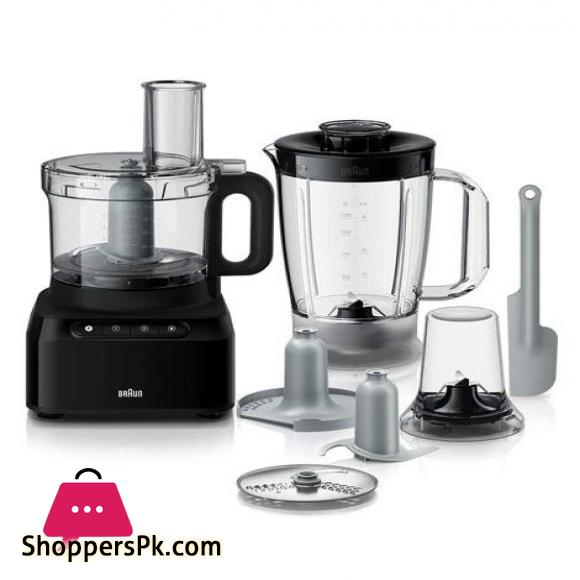 Braun PureEase Food Processor (FP-3132-BK)
