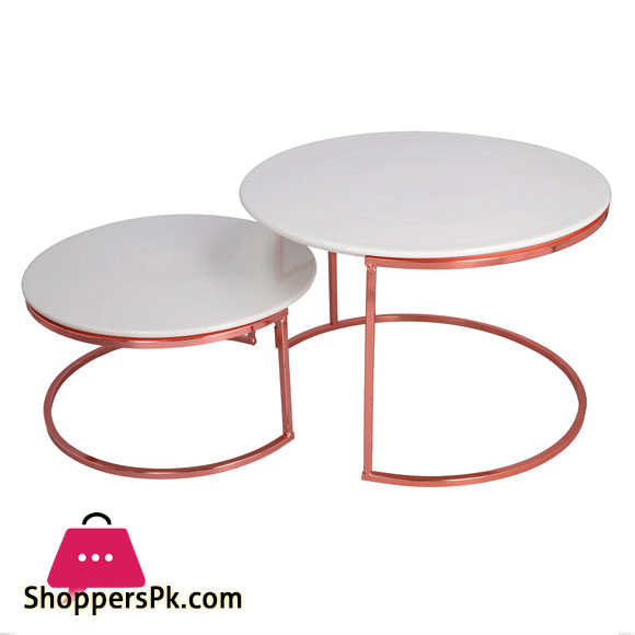 Brilliant 2-Tier Round Cake Dish With Gold Stand - BR16005