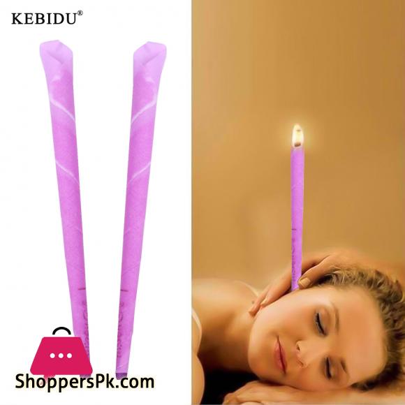 Ear Candle - Natural Coning Beeswax - Ear Treatment Care - Random Color -10 Pcs
