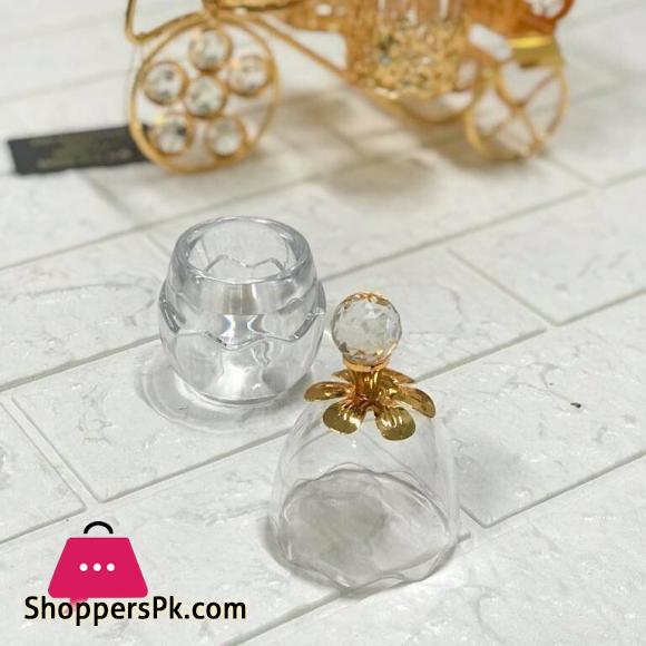 Golden Decorative Salt & Pepper Cart