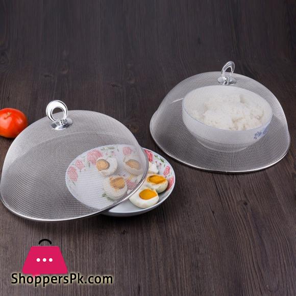 Kitchen Stainless Steel Food Mesh Cover Anti Fly Mosquito Net Food Cover Picnic Kitchen Table Meal Cover Mesh Food Protector Food Covers
