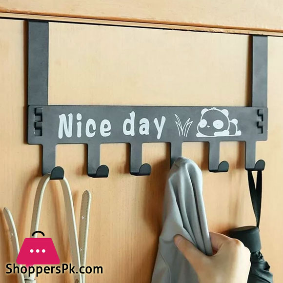 Over Tools DIY the Door Hook Organizer Rack Hanger Clothes Coat Towel Holder Carb