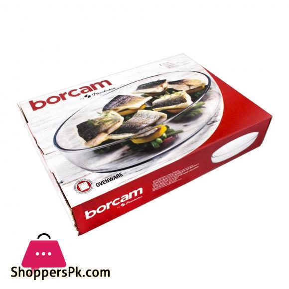 Pasabahce Borcam Ovenware Oval Dish 14x9 Inch