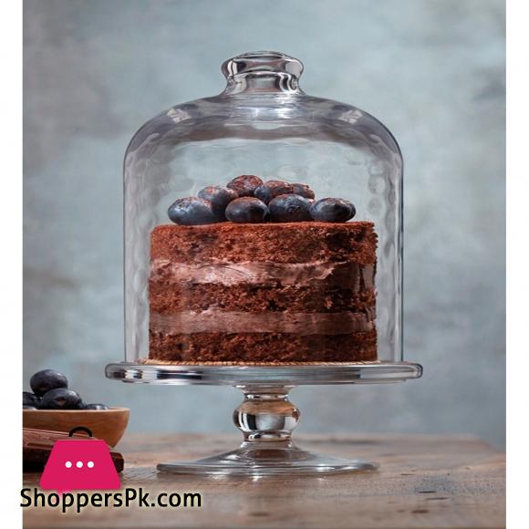 Pasabahce Midi Cake Stand with Dome - 96698