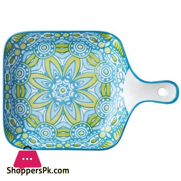 Porcelain Nordic Mandala Oven Safe Serving Dish Plate