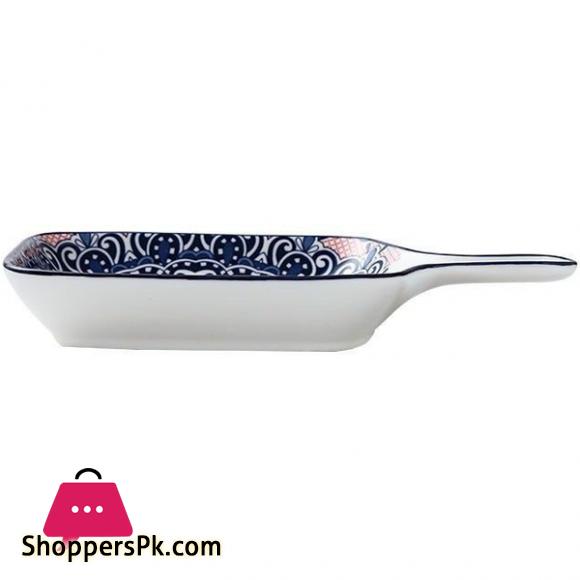 Porcelain Nordic Mandala Oven Safe Serving Dish Plate