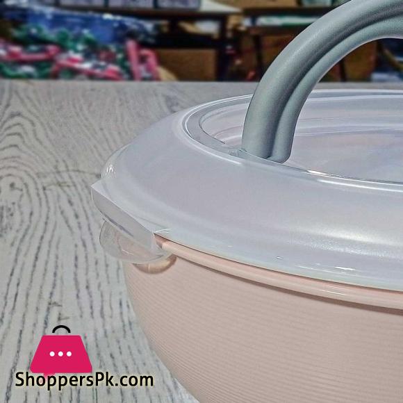 Portable Sealed Food Container Bowl with Handle 3 Pcs Set