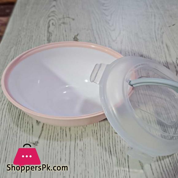 Portable Sealed Food Container Bowl with Handle 3 Pcs Set