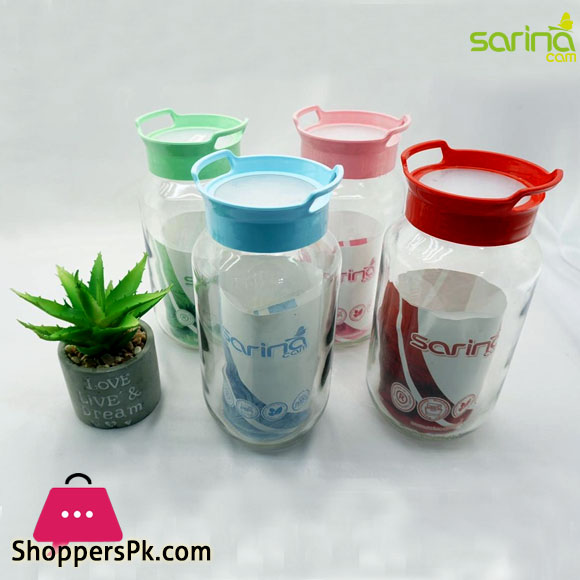 Sarina Bera Jar Storage Jar 1500ML - S454 Turkey Made
