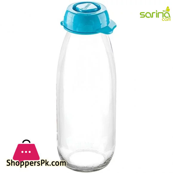 Sarina Glassware Clear Milk Bottle 500ML - S760 - Turkey Made