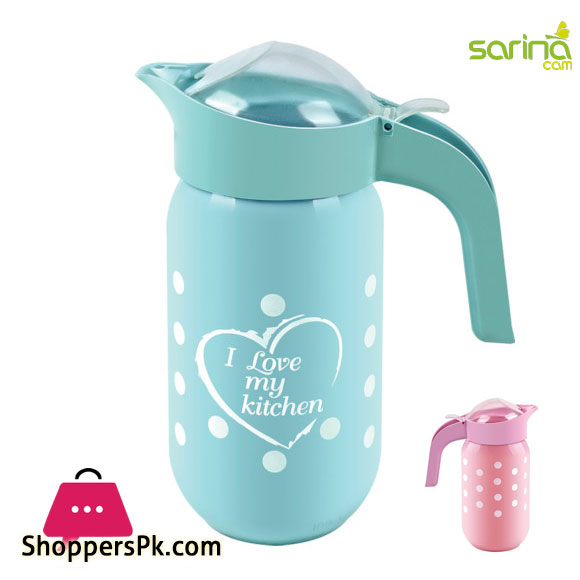 Sarina Glassware Opaque Jug 1000ML - S924 Turkey Made