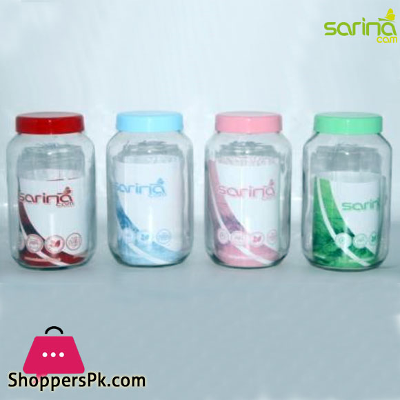 Sarina Mimosa Storage Jar 1500ML - S368 Turkey Made