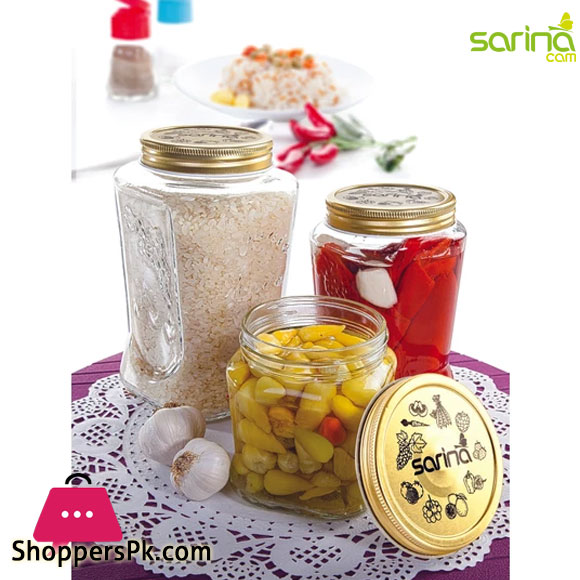 Sarina Organic Made Jar Triple - S800 - Turkey Made