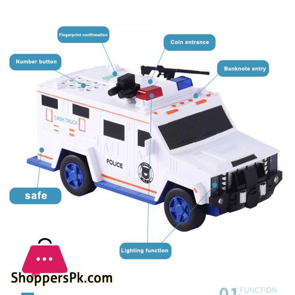 Smart Music Password Banknote Car Toy Piggy Bank with Light Electronic Money Bank Toy Car YH 17