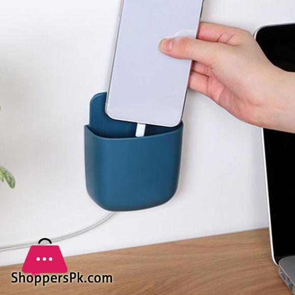 Wall Mounted Storage Box Remote Control Storage Organizer Case for Air Conditioner TV Mobile Phone Plug Holder Stand Rack Storage Boxes & Bins
