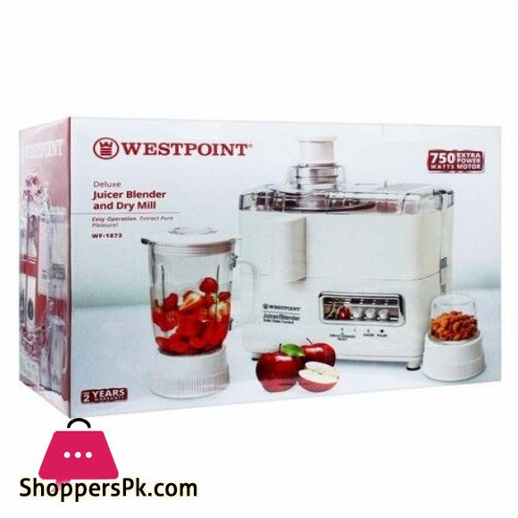 Westpoint Deluxe Juicer Blender & Dry Mill - WF-1873