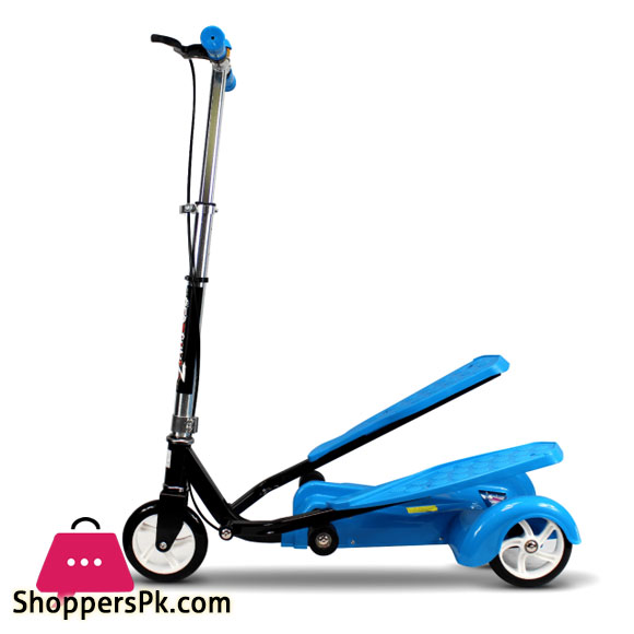 Wing Flyer Fitness Foot Step Dual Pedal Scooty for Kids and Adults Kids 3 Wheel Scooter