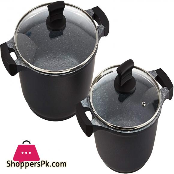 Winsor 11PC Cast Aluminum Non-Stick Cookware-Black, WR6011