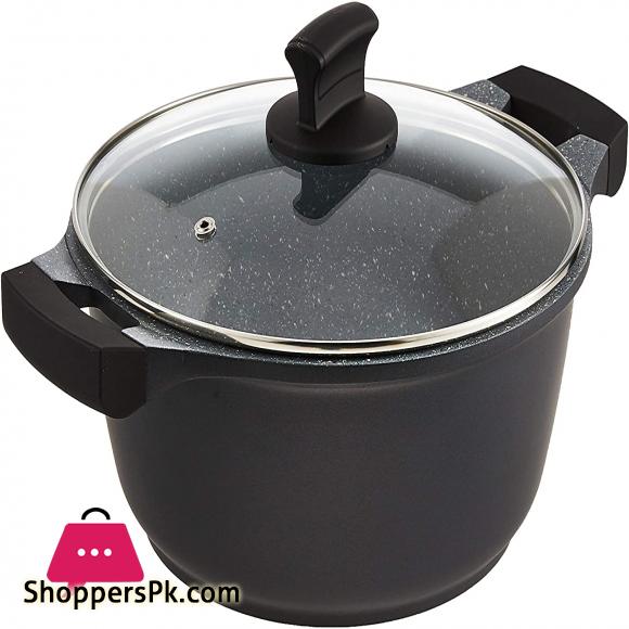 Winsor 11PC Cast Aluminum Non-Stick Cookware-Black, WR6011