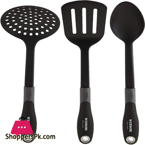 Winsor 11PC Cast Aluminum Non-Stick Cookware-Black, WR6011