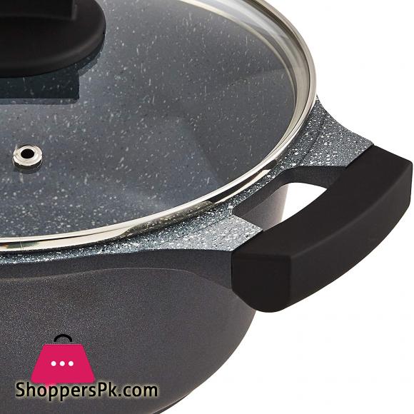 Winsor 11PC Cast Aluminum Non-Stick Cookware-Black, WR6011