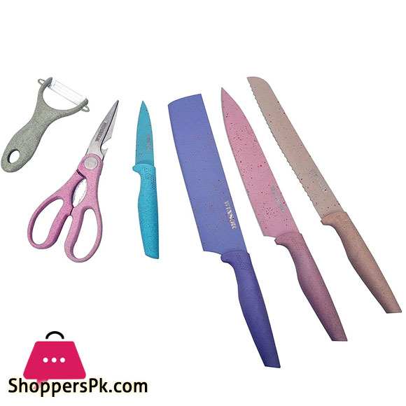 Winsor 6PC NON STICK KNIFE SET - WR80801
