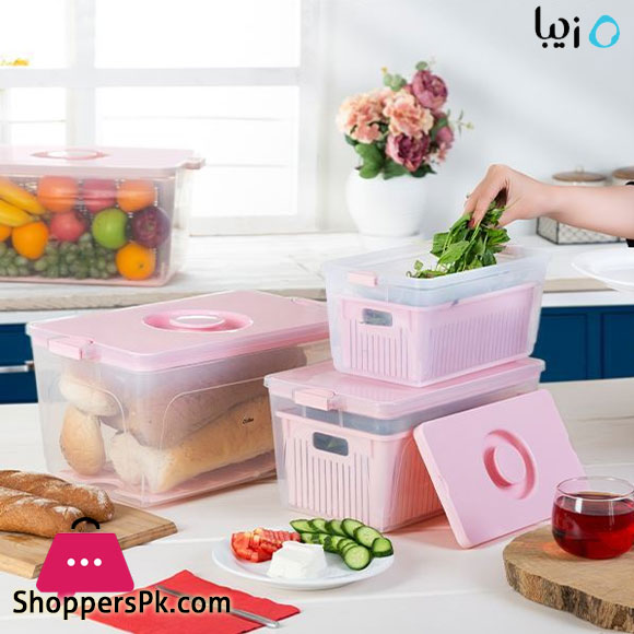 Ziba Sazan Janani Farnam Multipurpose Plastic Container - Small