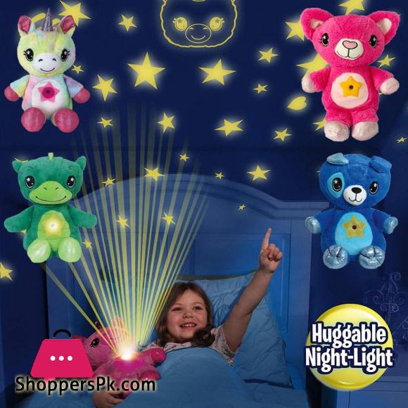 2022 New Star Shinning Huggable Night Light Belly Dream Stuffed Animal Night Light Shimmering Rainbow Unicorn Lites