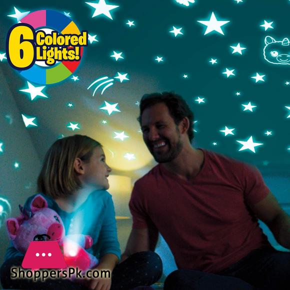 2022 New Star Shinning Huggable Night Light Belly Dream Stuffed Animal Night Light Shimmering Rainbow Unicorn Lites