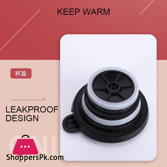 600ml Insulated Water Bottle Stainless Steel Pressing Type Thermal Insulation Kettle Coffee Pot Vacuum Flask Kettles Jug Home
