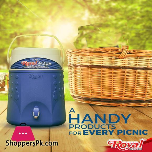AQUA 20 Litre Plastic Cooler Picnic Cooler Handy