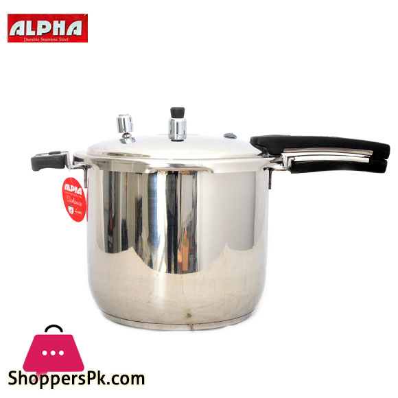 Alpha Stainless Steel Pressure Cooker 15 - Liter