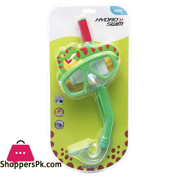 Bestway 24059 Snorkeling Mask with Mouthpiece for Children with Animals, 3+ Years
