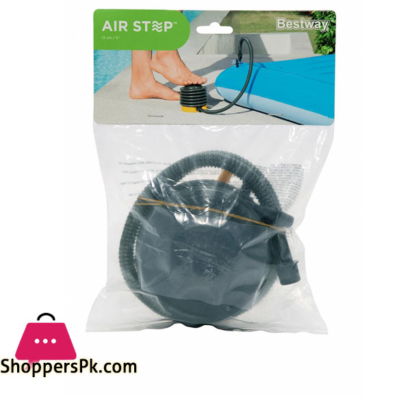 Bestway 62147 Unisex Youth Step 5 Inch - 13 cm Manual Air Pump
