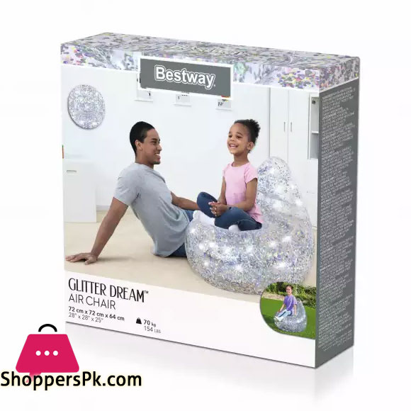 Bestway Glitter Dream Air Chair - 75105