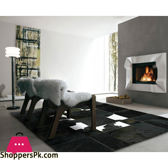 Large Pelt Ivory White Sheepskin Rug