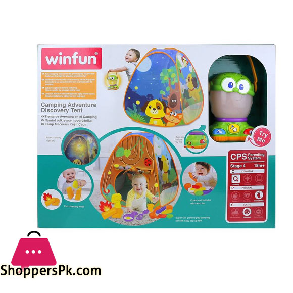 Camping Adventure Discovery Tent – Winfun 0877