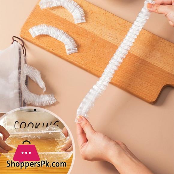 Disposable Food Cover Plastic Wrap Elastic Food Lids Dustproof Food Shower Cups Hair For Fruit Or Bowls Covers Caps|Saran Wrap & Plastic Bags