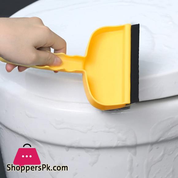 Double Sided Window Cleaning Tool Squeegee Sponge Scrubber Scraper Cleaner Brush for Bathroom Glass